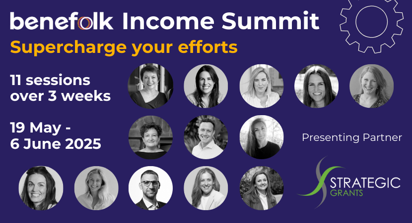 Income Summit launched to support non-profits  to optimise their existing revenue streams 